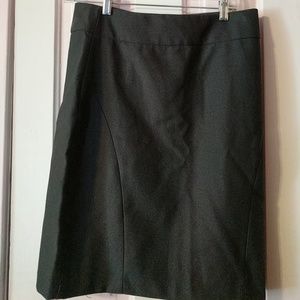 Lined skirt